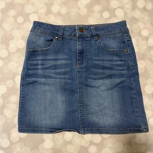 Denim Blue Girl’s Skirt